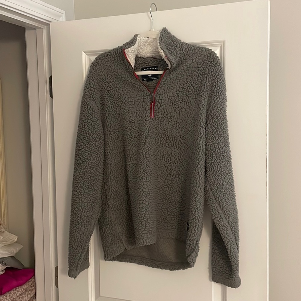 Southern marsh sherpa pullover (Appalachian pile)